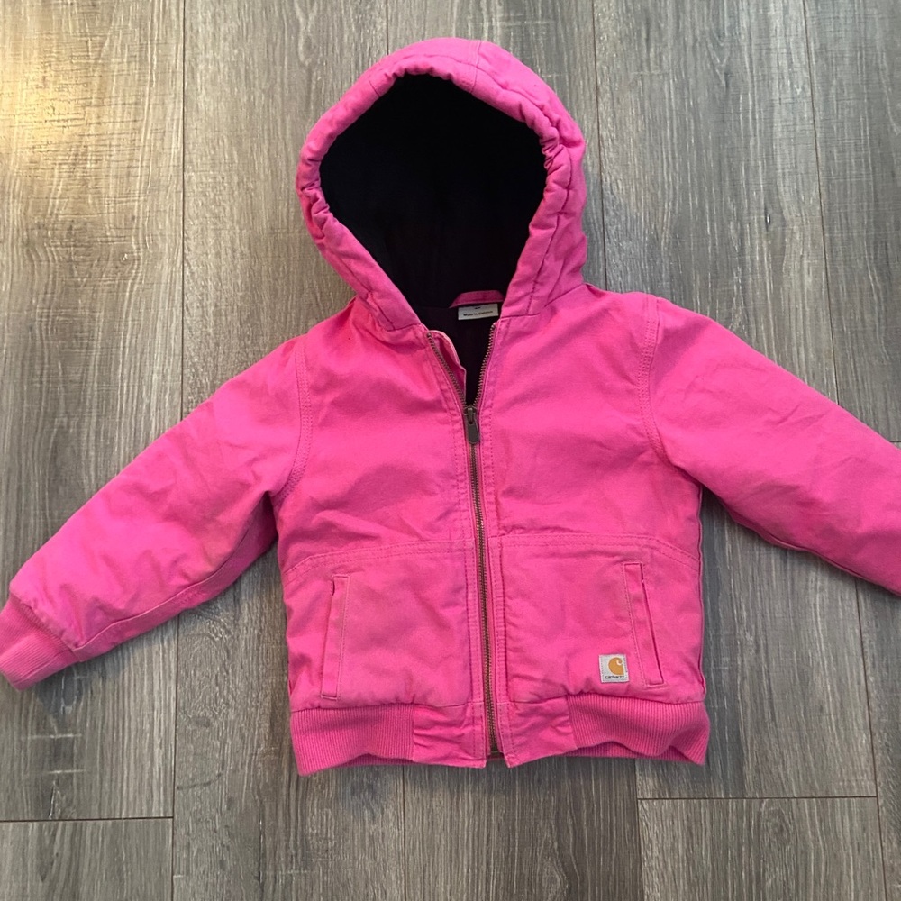 Girls 4t pink Carhartt coat
